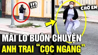 Mải 'BUÔN CHUYỆN' không chịu về, cô em gái làm người anh 'CỌC NGANG' và cái kết | Tin Nhanh 3 Phút