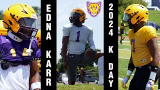 Edna Karr K-Day || First Look at the 2024 Cougars in their Intrasquad Scrimmage 🏈👀👀