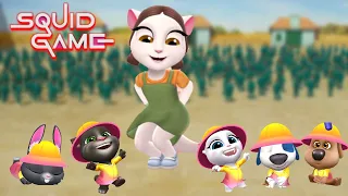 🚩My Talking Tom Friends~✅SQUID GAME FUNNY-😅Treatment for pain