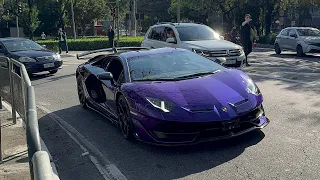 NOVIDADE!!! LAMBORGHINI AVENTADOR SVJ BICOLORE ACELERANDO PELAS RUAS DE SÃO PAULO!!! *João Vilkas*