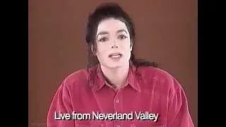 Michael Jackson Statement Live From Neverland 1993