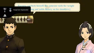 The Great Ace Attorney Chronicles - Asogi Clan Appreciator Trophy/Achievement Guide