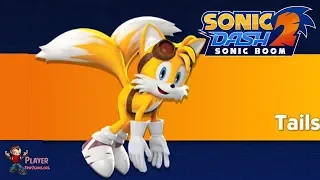 Sonic Dash 2: Sonic Boom - Unlocked Tails New Character Gameplay