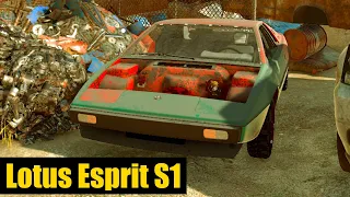 Restoration Lotus Esprit S1 - Car Mechanic Simulator 2018