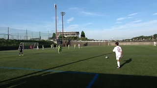 Xuan playing football (U-12 Soccer World Challenge 2017)