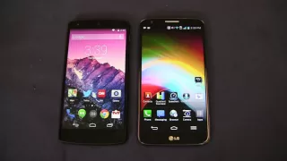 Google Nexus 5 vs. LG G2 Dogfight Part 1