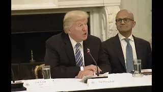 Trump Meets With Tech Company Leaders - Full Remarks