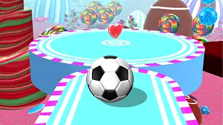 Candy Ball Run - All Levels Ball Gameplay Android, iOS ( Level 35 - 42 )