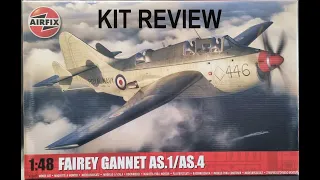 1/48 Airfix Fairey Gannet AS.1/AS.4 Kit Review