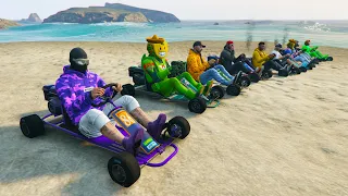 INCREIBLE CARRERA DE KARTS! A TOPE!! - GTA V ONLINE