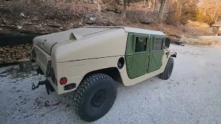 In the Garage | Humvee Episode 6: Air Conditioner in Radio Tray and Modifying my Doors