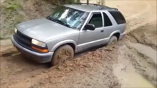 Car Stuck in Mud Compilation
