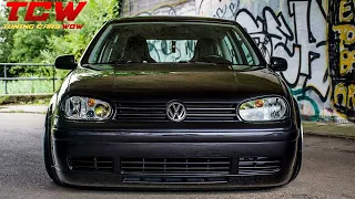 Clean VW Golf 4 GTI 25 Anniversary Bagged on WCI Rims Tuning Project