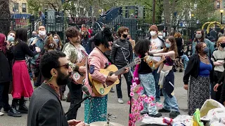 Pinc Louds (@pinclouds), performing at Tompkins Square Park