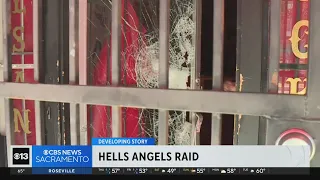 2 Hells Angels clubhouses raided in California's Central Valley