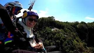 Paragliding at Bukit Bubus, Besut