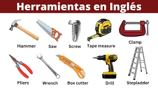 30 Nombres de Herramientas en Inglés con Imagen