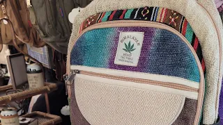 Hemp backpack ONE OF The  Strongest Fibers Made in Nepal