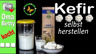 KEFIR  das Getränk der Hundertjährigen ! selbst herstellen