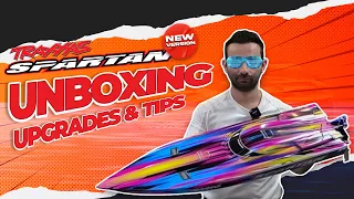 TRAXXAS SPARTAN NEW VERSION | UNBOXING | UPGRADES & TIPS