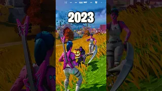 HALLOWEEN IN 2023 VS 2018 FORTNITE😲👻#shorts