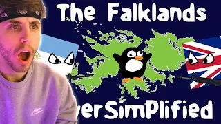 British Guy Reacts To The Falklands - MiniWars #1 - OverSimplified