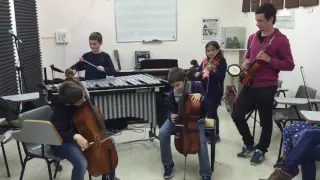 Experimentem amb instruments. El violoncel i el vibràfon