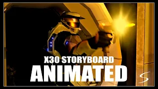 Halo CE X30 storyboard animated | Fan Animation