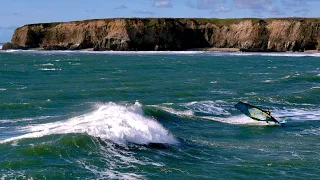 Windsurfing California Coast not so Secret Spot Featuring Waddell Creek Dan