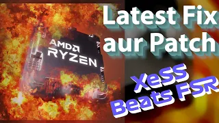 AMD Ryzen 7000 CPU is a Fire Hazard | Latest Fix & Workaround | Intel XeSS Beats FSR