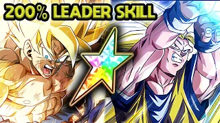 200% LEADER SKILL! 100% LR NAMEK GOKU + PHY TRANSFORMING SSJ3 GOKU! Dragon Ball Z Dokkan Battle