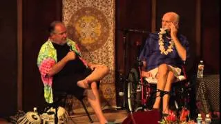 Ram Dass and Larry Brilliant Thanksgiving Satsang