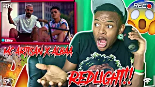 AMERICA REACTS TO Mc Artisan - Redlights (Feat. Albaa) | REACTION😱🔥