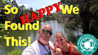 We FINALLY found the Crystal River Archaeological State Park! Full Time RV Living. #subscribe