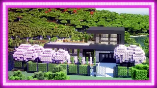 Fancy modern house #minecraft