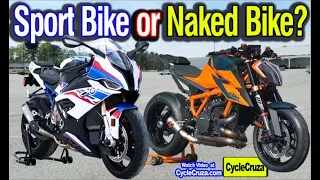 Sport Bike Vs Naked Bike - Which is BETTER?