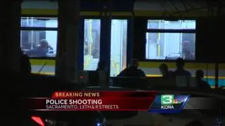 Sacramento police shoot, kill man with knife on light rail train