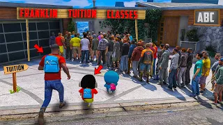 Franklin And Shinchan😂 Open Franklin Tuition Classes🔥 For Los Santos People In GTA 5 !😱 #gta5