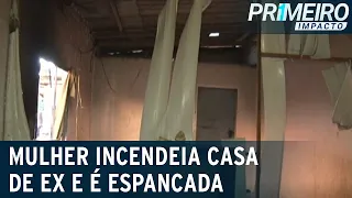 Jovem incendeia casa do ex e é espancada | Primeiro Impacto (17/06/21)