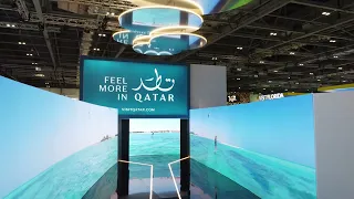 Immersive AV -Qatar Pavilion at WTM 2022 - showreel