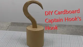 How to Make a DIY Cardboard Captain Hook's Hook