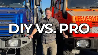 Differences between Unimog expedition truck and DIY Unimog overland truck