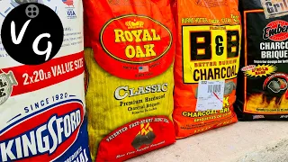 B&B Charcoal vs Kingsford Charcoal vs Royal Oak Charcoal vs Embers Charcoal Review - Best Charcoal