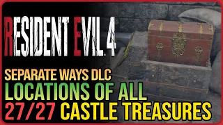 All 27 Castle Treasures Resident Evil 4 Remake Separate Ways