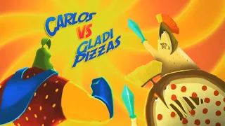 CARLOS vs GLADI PIZZAS 🍕 | CARLOS | Carlos Série Animada | Desenhos Animados para Crianças