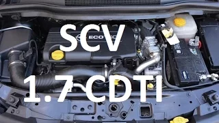 How to replace SCV 1.7 cdti - z17dtr, z17dtj, a17dtr, a17dtj Zafira Astra Meriva Corsa Civic