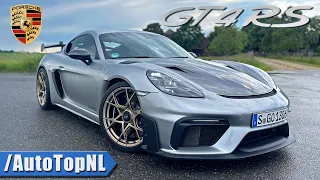 PORSCHE 718 GT4 RS WEISSACH | REVIEW on AUTOBAHN by AutoTopNL