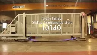 Crash Tested Sliding Cantilevered Gate – CSG 10140