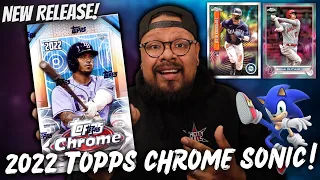 NEW RELEASE: 2022 Topps Chrome Sonic Baseball Lite Box! New Parallels New Product!