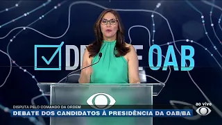 [AO VIVO] DEBATE ENTRE OS CANDIDATOS À PRESIDÊNCIA DA OAB-BA | 22/11/2021